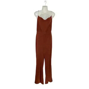 Jason Wu burnt orange jumpsuit sz XS
